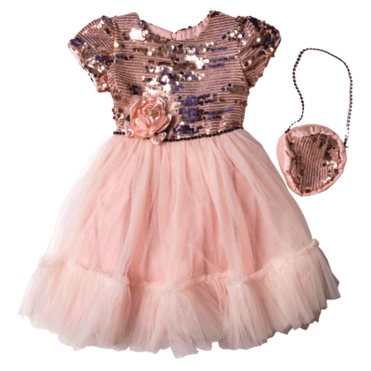 Παιδικό φόρεμα για κορίτσια Manabao ροζ