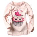 Παιδική μπλούζα Name it για κορίτσια Yum ροζ