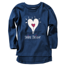 Βρεφική μπλούζα Minoti για κορίτσια Shine Bright μπλε