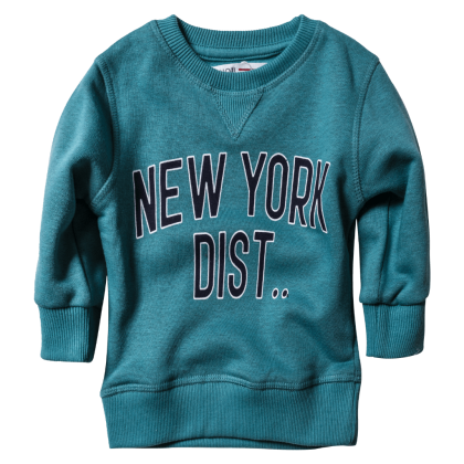 Βρεφική μπλούζα Minoti για αγόρια NY Dist τιρκουάζ