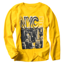Παιδική μπλούζα Name it για αγόρια NYC κίτρινο