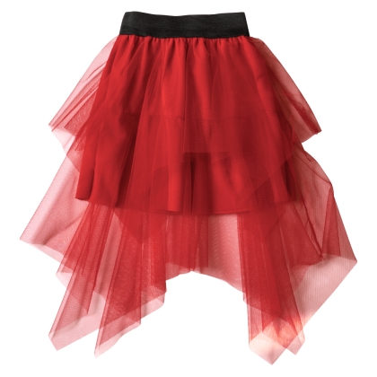 Παιδική φούστα tutu για κορίτσια Fire κόκκινο