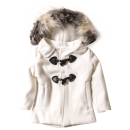 Παιδικό Παλτό για Κορίτσια Fashion Bomb άσπρο 1-5