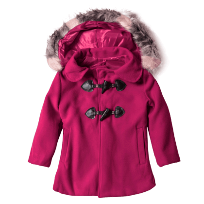 Παιδικό Παλτό για Κορίτσια Fashion Bomb φούξια 1-5