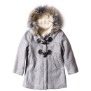 Παιδικό Παλτό για Κορίτσια Fashion Icon γκρι 4-14