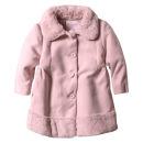 Παιδικό παλτό Εβίτα για κορίτσια Pink ροζ