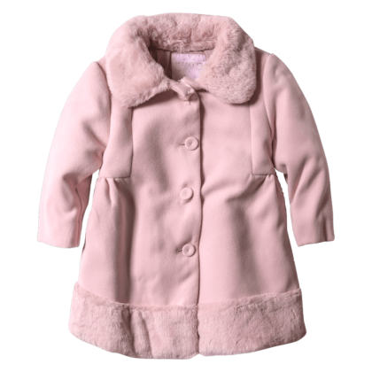Παιδικό παλτό Εβίτα για κορίτσια Pink ροζ