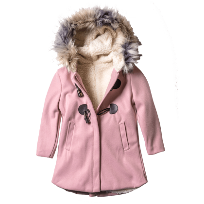 Παιδικό Παλτό για Κορίτσια Fashion Icon Ροζ 1-5