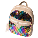Παιδική τσάντα με παγιέτες για κορίτσια Central μπεζ πολύχρωμο
