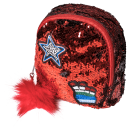Παιδική τσάντα με παγιέτες για κορίτσια Star κόκκινο