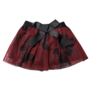 Παιδική φούστα tutu για κορίτσια Flowers κόκκινο