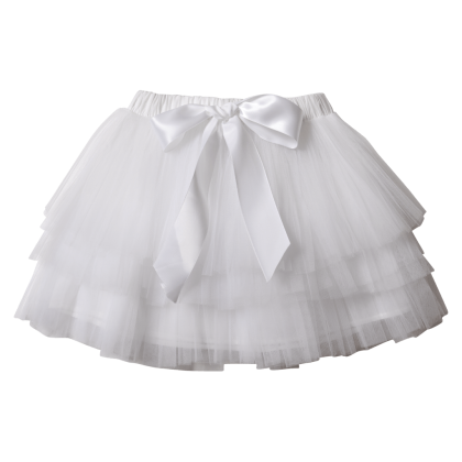 Παιδική φούστα tutu για κορίτσια Princess άσπρο