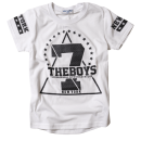 Παιδική μπλούζα για αγόρια Seven άσπρο