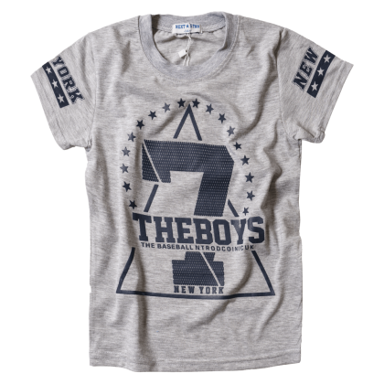 Παιδική μπλούζα για αγόρια Seven γκρι