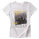 Παιδική μπλούζα Name it για αγόρια Ocean άσπρο