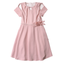 Παιδικό φόρεμα για κορίτσια Bairo ροζ