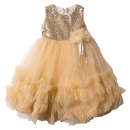 Παιδικό φόρεμα για κορίτσια Regua χρυσό