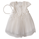 Παιδικό φόρεμα για κορίτσια Praia άσπρο