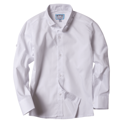 Παιδικό πουκάμισο για αγόρια Trappes άσπρο