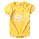 Παιδική μπλούζα Name it για κορίτσια Hello Lemon κίτρινο