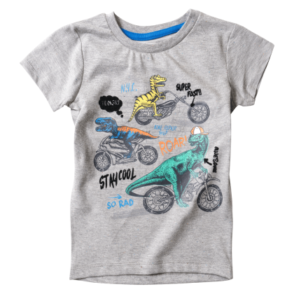 Παιδική μπλούζα Minoti για αγόρια Super Fast γκρι