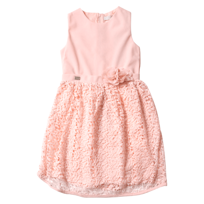 Παιδικό φόρεμα Εβίτα για κορίτσια Breeze σομόν