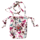 Παιδική χειροποίητη βαμβακερή τσάντα για κορίτσια Butterfly Καρό