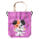 Παιδική τσάντα για κορίτσια Dog Μωβ