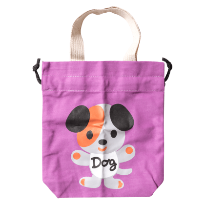 Παιδική τσάντα για κορίτσια Dog Μωβ