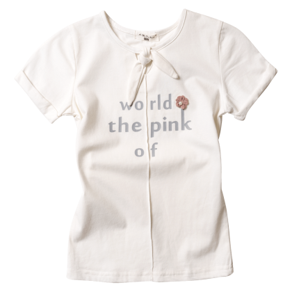 Παιδική μπλούζα για κορίτσια ThePinkOf Άσπρο