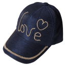 Παιδικό καπέλο για κορίτσια Love Μπλε