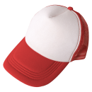 Παιδικό καπέλο unisex WhiteRed