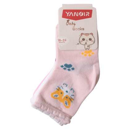 Παιδικές κάλτσες για κορίτσια Fox σετ 3 ζευγάρια