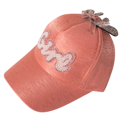 Παιδικό καπέλο για κορίτσια Girl Σομόν