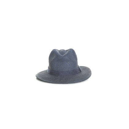 SCOTCH & SODA - Ανδρικό ψάθινο καπέλο SCOTCH & SODA μπλε