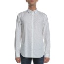 GARCIA JEANS - Ανδρικό μακρυμάνικο πουκάμισο Garcia Jeans λευκό