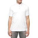 TED BAKER - Ανδρικό κοντομάνικο πόλο μπλουζάκι TED BAKER λευκό