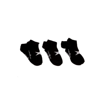 CONVERSE - Ανδρικές κάλτσες σετ των 3 Converse Boom Star μαύρες