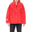 JAKKE - Γυναικείο γούνινο jacket RITA JAKKE κόκκινο