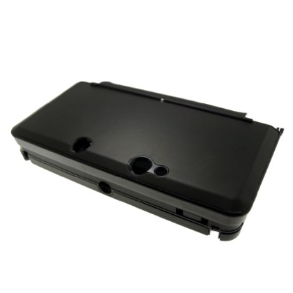 Nintendo 3DS - Plastic - Aluminum Case - Μεταλλική Θήκη σε Μαύρο