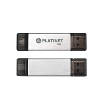 Platinet Micro USB σε USB Flash Drive 8GB για Tablet,Smartphone 