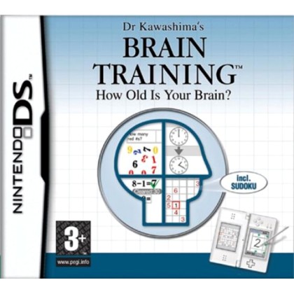 DS GAME - Dr. Kawashima's Brain Training: How Old is Your Brain?