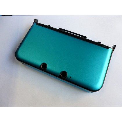 Nintendo 3DS XL Plastic - Aluminum Case Μεταλλική Θήκη Γαλάζιο O