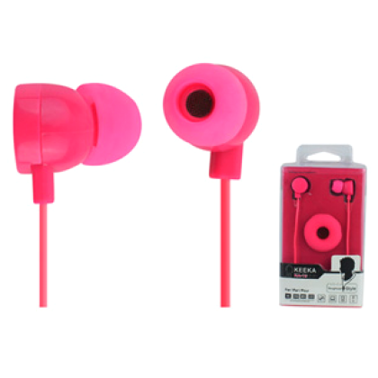 Keeka Ακουστικά Ψείρες KA-10 Ρόζ