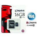 Kingston 16GB microSD Class 10 SDC10/16GB TransFlash memory with