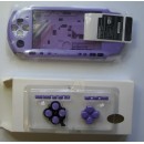 Περίβλημα για λεπτά PSP 3000 (μεταλλικό μώβ) shell