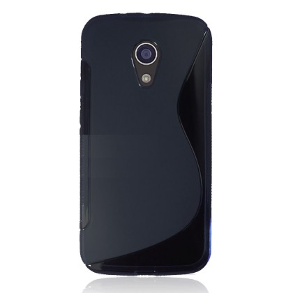 Motorola Moto G 2014 / Moto G2 XT1068 - Θήκη TPU GEL S-Line Μαύρ