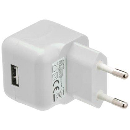 VALUELINE USB Φορτιστής 5V 2.1A για Κινητά/Tablets Λευκό VLMP 11