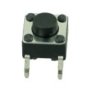 Tact Switch with 4 Legs 6X6X6mm for Arduino (OEM) (BULK)