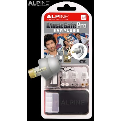 Alpine MusicSafe Pro Ωτοασπίδες για Προστασία Ακοής Ασημί